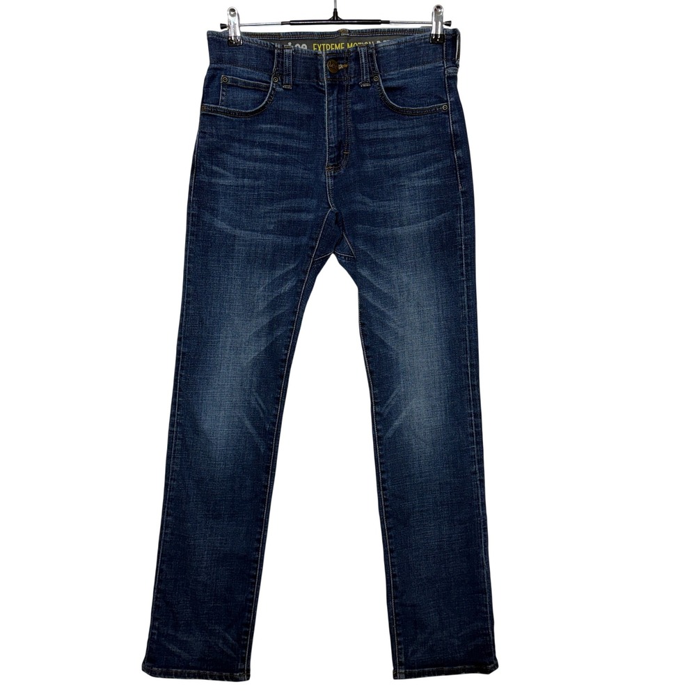 Lee Jeans Mens 29x32 Blue Denim Extreme Motion MVP Slim Fit Straight Leg 2018461